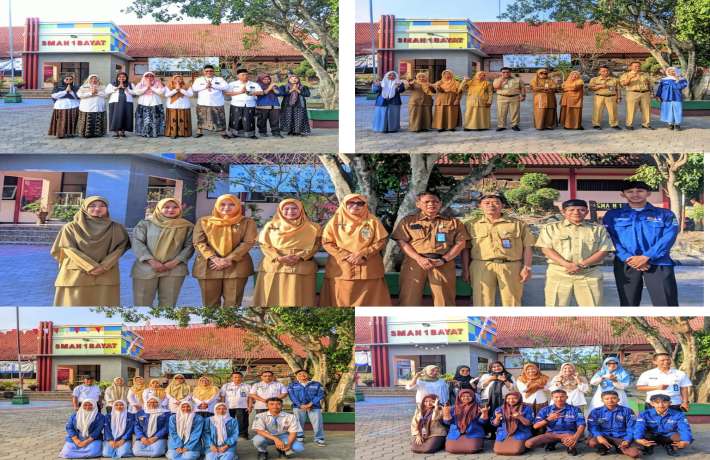 Menebar Senyum Memetik Semangat - Jejak Hangat Sapa Pagi Ceria di SMAN 1 Bayat